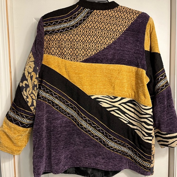 Indigo Moon Size 1X Jacket Patchwork - Picture 5 of 8